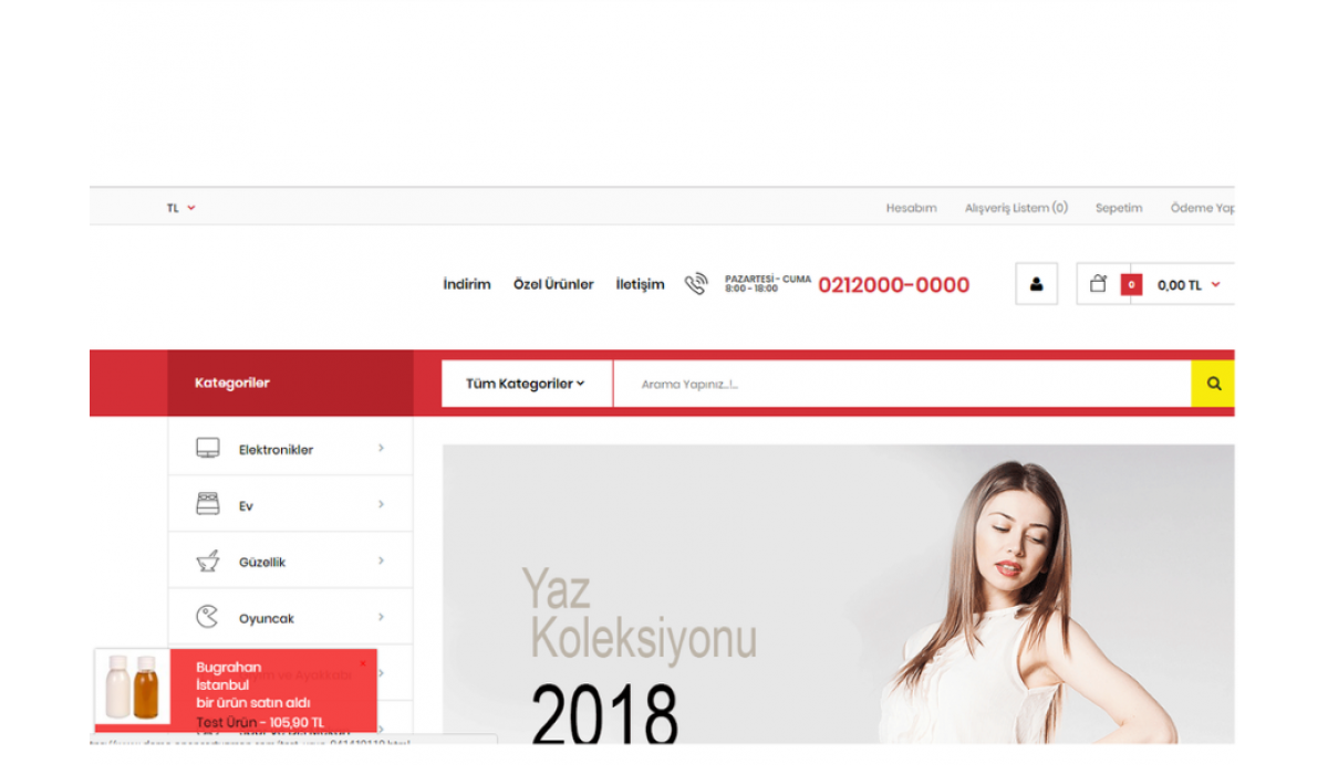 Opencart Son Siparişler Modülü